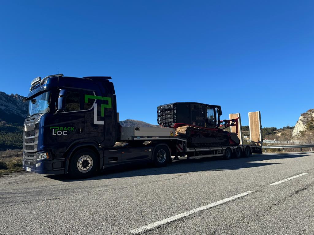 Camion Trackloc Bleu 1