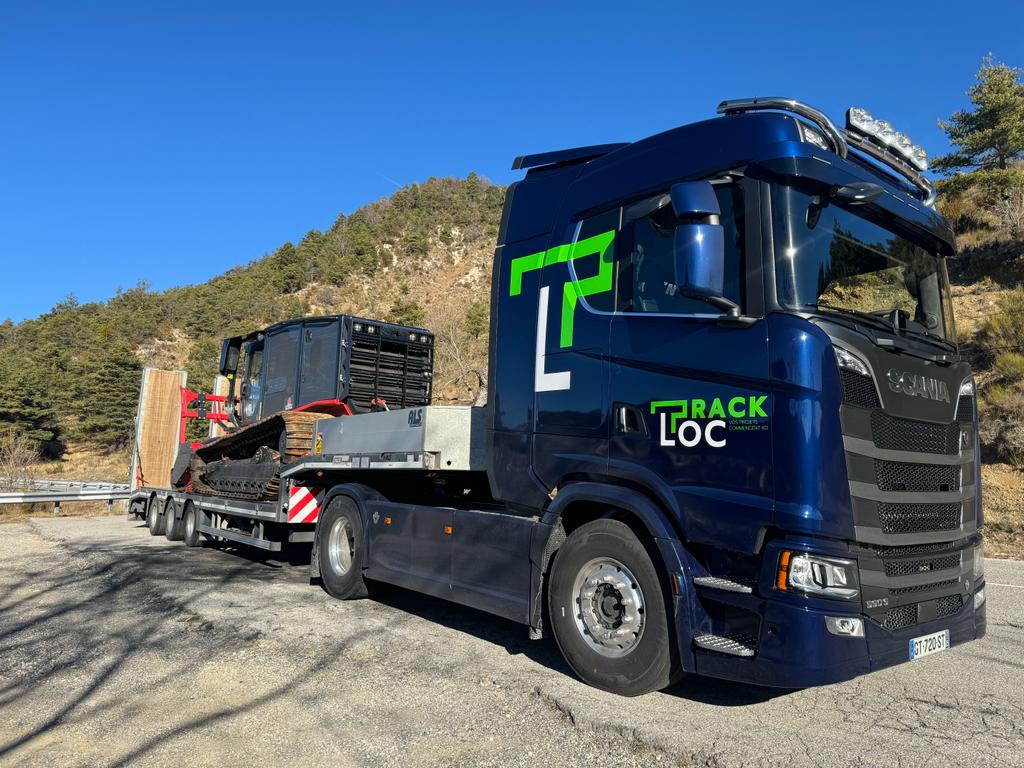 Camion Trackloc Bleu 2