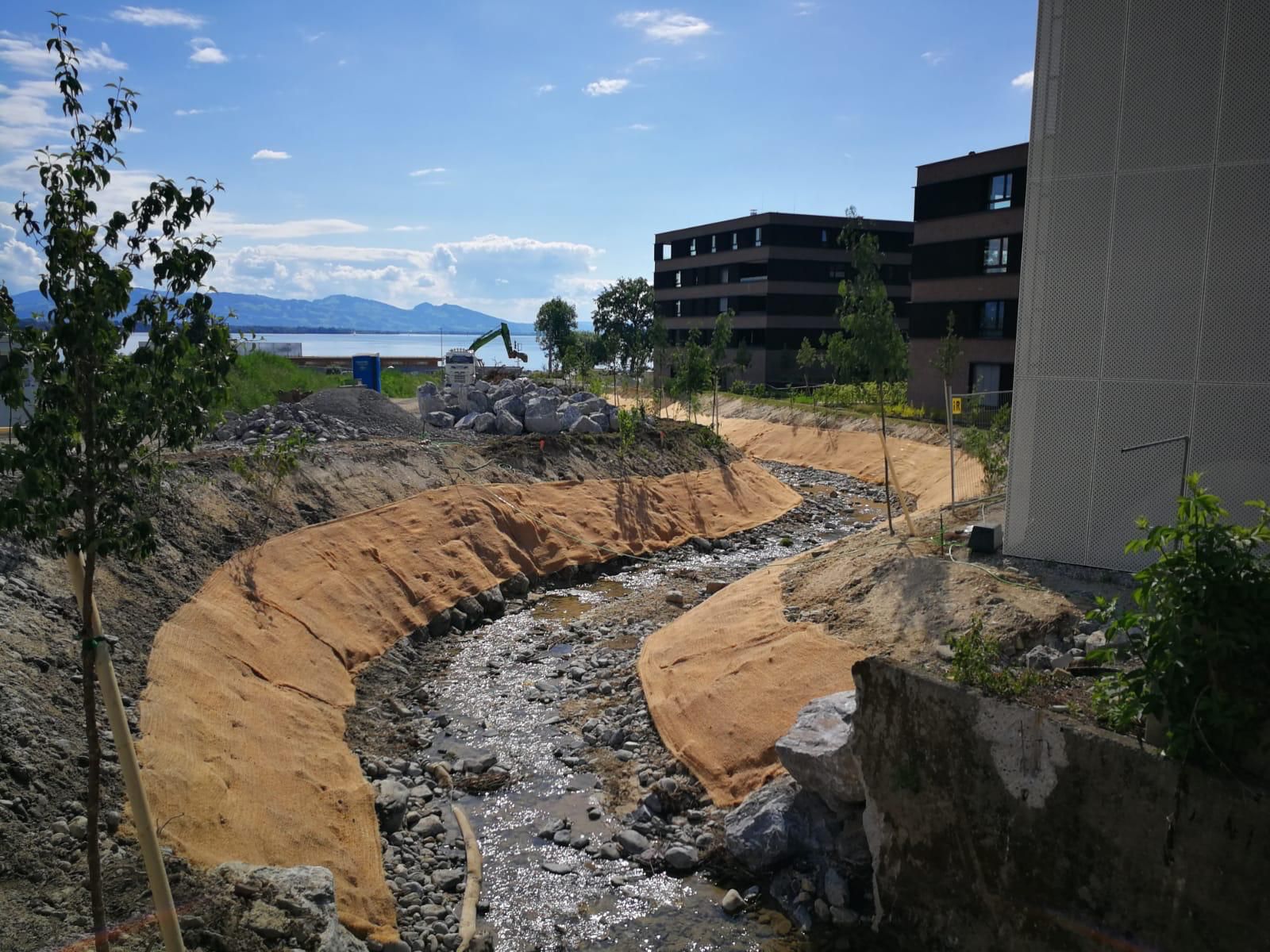 Chantier Tapis Anti Erosion